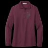 Women's Silk Touch Long Sleeve Polo Thumbnail
