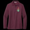 Women's Silk Touch Long Sleeve Polo Thumbnail