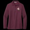 Women's Silk Touch Long Sleeve Polo Thumbnail