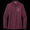 Women's Silk Touch Long Sleeve Polo Thumbnail