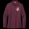 Women's Silk Touch Long Sleeve Polo Thumbnail