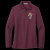 Women's Silk Touch Long Sleeve Polo Thumbnail