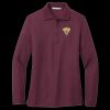 Women's Silk Touch Long Sleeve Polo Thumbnail