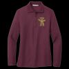 Women's Silk Touch Long Sleeve Polo Thumbnail
