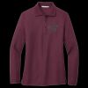 Women's Silk Touch Long Sleeve Polo Thumbnail