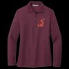 Women's Silk Touch Long Sleeve Polo Thumbnail