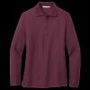 Women's Silk Touch Long Sleeve Polo Thumbnail