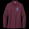 Women's Silk Touch Long Sleeve Polo Thumbnail