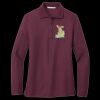 Women's Silk Touch Long Sleeve Polo Thumbnail