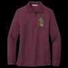Women's Silk Touch Long Sleeve Polo Thumbnail