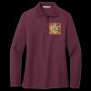 Women's Silk Touch Long Sleeve Polo Thumbnail