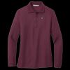 Women's Silk Touch Long Sleeve Polo Thumbnail