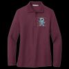 Women's Silk Touch Long Sleeve Polo Thumbnail