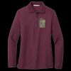 Women's Silk Touch Long Sleeve Polo Thumbnail