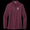 Women's Silk Touch Long Sleeve Polo Thumbnail
