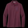 Women's Silk Touch Long Sleeve Polo Thumbnail