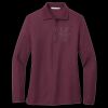 Women's Silk Touch Long Sleeve Polo Thumbnail