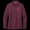 Women's Silk Touch Long Sleeve Polo Thumbnail