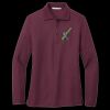 Women's Silk Touch Long Sleeve Polo Thumbnail