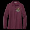 Women's Silk Touch Long Sleeve Polo Thumbnail