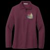 Women's Silk Touch Long Sleeve Polo Thumbnail
