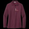 Women's Silk Touch Long Sleeve Polo Thumbnail