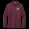 Women's Silk Touch Long Sleeve Polo Thumbnail