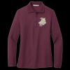 Women's Silk Touch Long Sleeve Polo Thumbnail