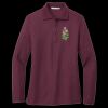 Women's Silk Touch Long Sleeve Polo Thumbnail
