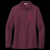Women's Silk Touch Long Sleeve Polo Thumbnail