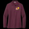 Women's Silk Touch Long Sleeve Polo Thumbnail