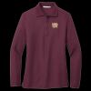 Women's Silk Touch Long Sleeve Polo Thumbnail