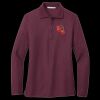 Women's Silk Touch Long Sleeve Polo Thumbnail