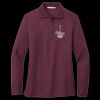 Women's Silk Touch Long Sleeve Polo Thumbnail