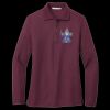 Women's Silk Touch Long Sleeve Polo Thumbnail