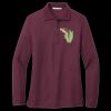 Women's Silk Touch Long Sleeve Polo Thumbnail