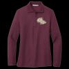 Women's Silk Touch Long Sleeve Polo Thumbnail