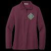 Women's Silk Touch Long Sleeve Polo Thumbnail