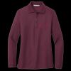 Women's Silk Touch Long Sleeve Polo Thumbnail