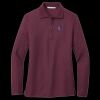 Women's Silk Touch Long Sleeve Polo Thumbnail