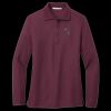 Women's Silk Touch Long Sleeve Polo Thumbnail