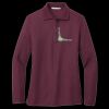 Women's Silk Touch Long Sleeve Polo Thumbnail