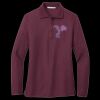 Women's Silk Touch Long Sleeve Polo Thumbnail