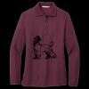 Women's Silk Touch Long Sleeve Polo Thumbnail