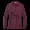 Women's Silk Touch Long Sleeve Polo Thumbnail