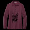 Women's Silk Touch Long Sleeve Polo Thumbnail