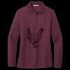 Women's Silk Touch Long Sleeve Polo Thumbnail