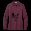Women's Silk Touch Long Sleeve Polo Thumbnail