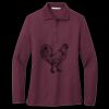 Women's Silk Touch Long Sleeve Polo Thumbnail