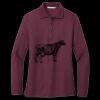 Women's Silk Touch Long Sleeve Polo Thumbnail